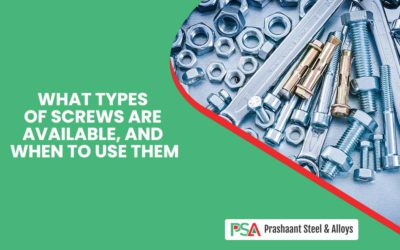 What Types of Screws Are Available, And When To Use Them